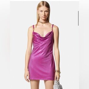 Versace Fuchsia Mini Dress
